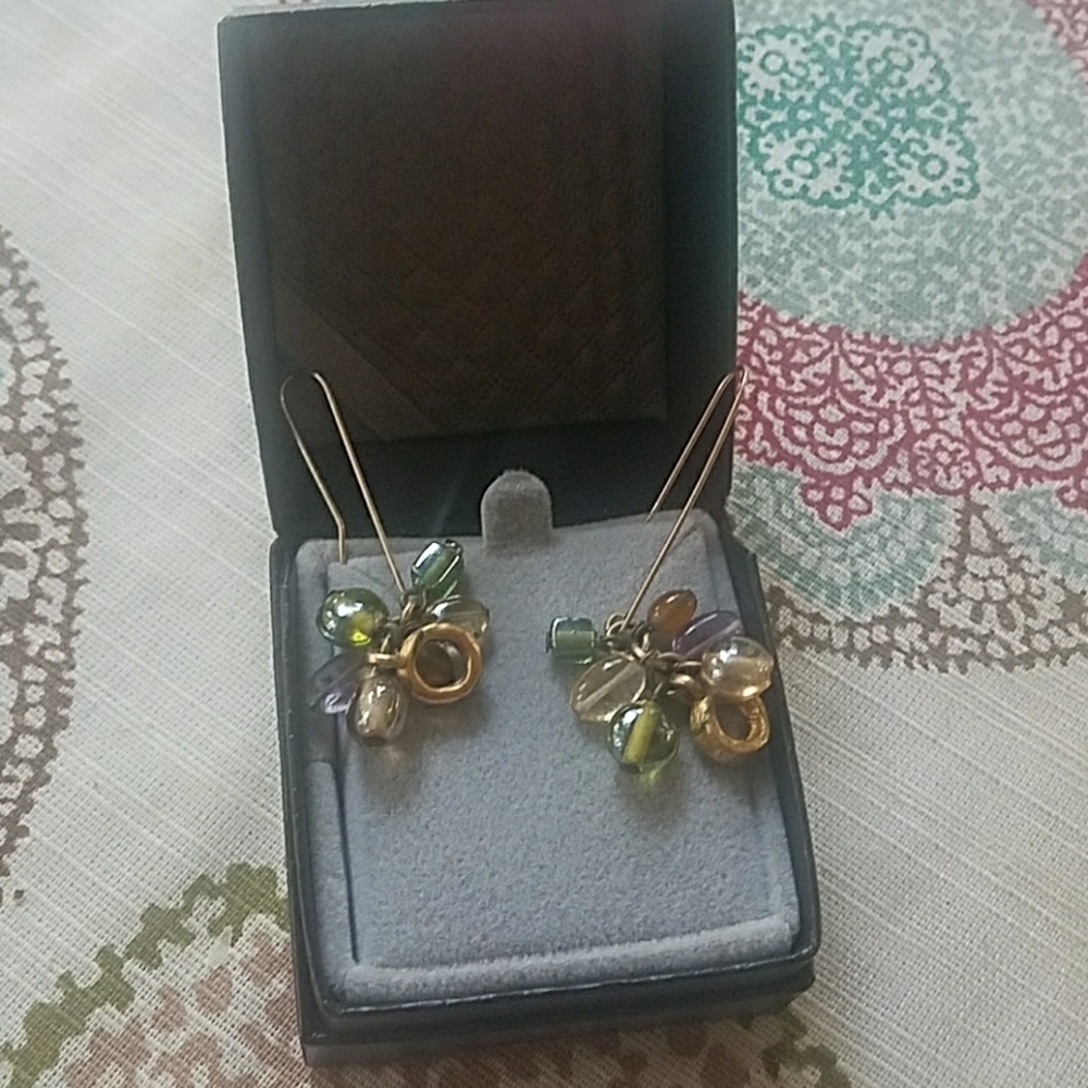 Delicate Beaded Earrings